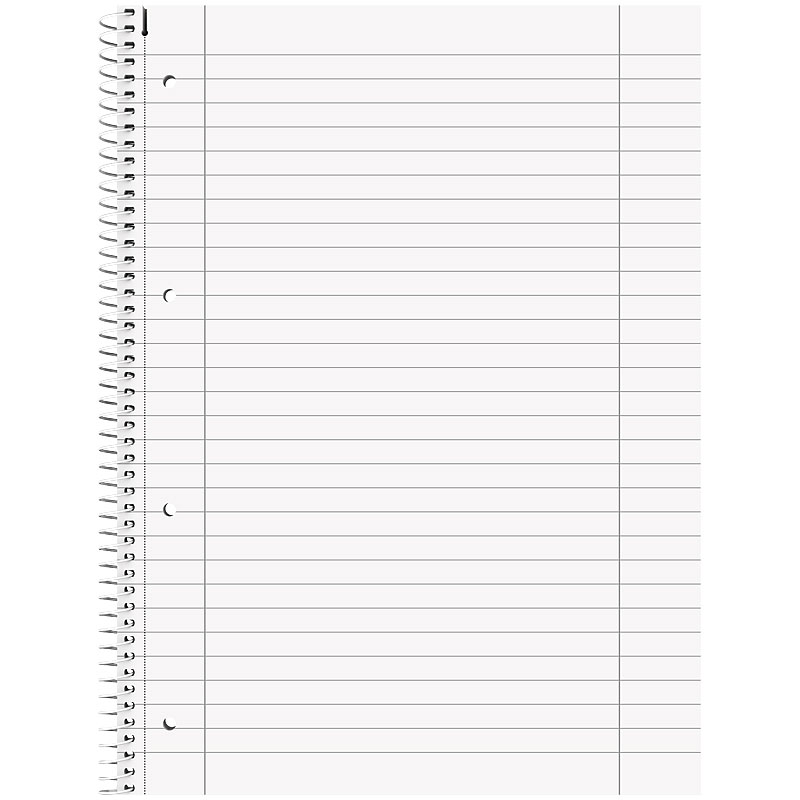 Колледж-блок А4 Premium, линия, 80 листов, RAINBOW Brunnen - фото 3