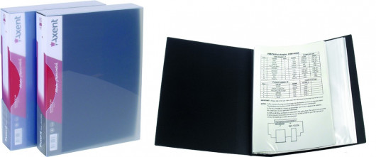Папка на 80 файлов, син. Axent - фото 4