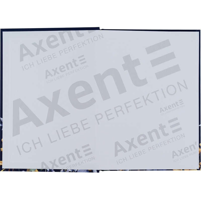 Книга записна, тверда обкл., А5, 96 арк., кліт., UA Українці, син. Axent — фото 5