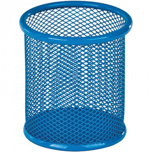 Подставка для ручек круглая 80х80х100 мм, K17-2110, металич., голубая Kite - фото 2