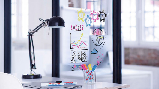 Маркер для стеклянных досок Glass e-95, круглое острие 2-3мм., черн. Edding - фото 7