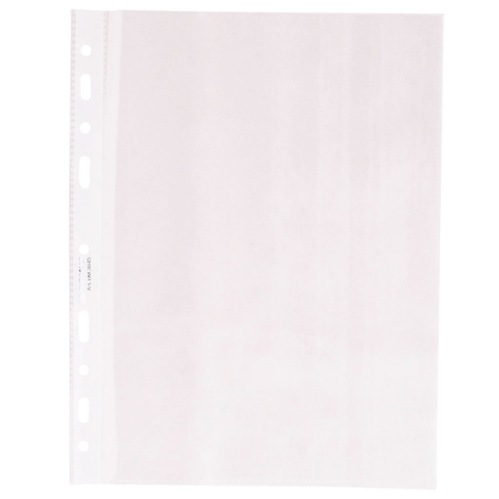 Файл глянцевый А5, 40мкм., верхний разрез, 100шт./уп. BuroMax - фото 3