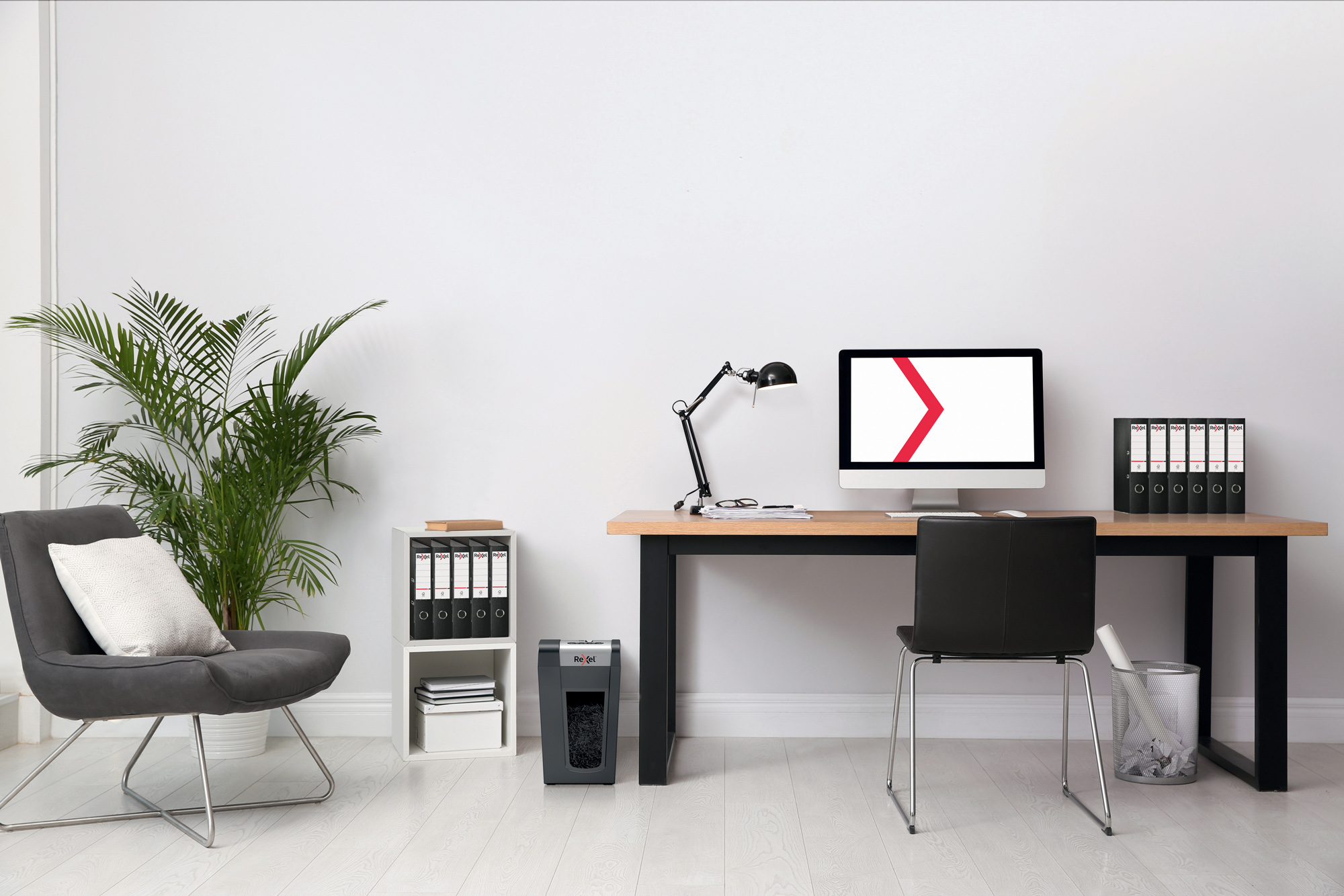 Уничтожитель документов Secure X6, P4 6 листов, перекрестная резка, корзина 10л Rexel - фото 10