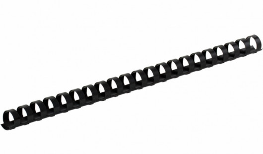 Пружины пластиковые 19мм., 180л., 100шт./уп., черн. BuroMax - фото 3