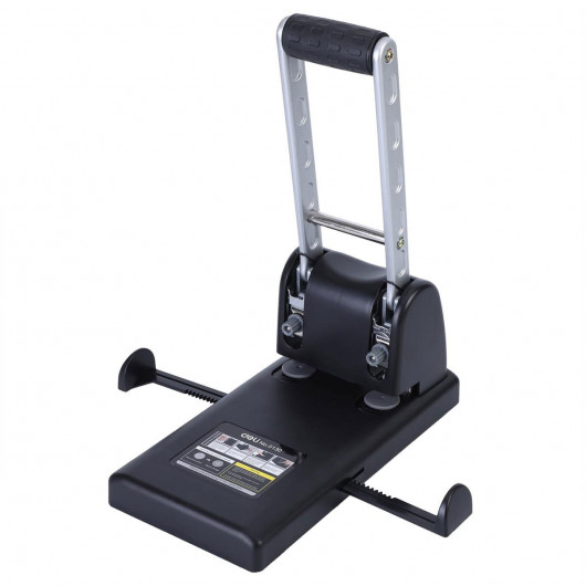 Дырокол большой, на 2 отверстия, до 100 листов (E0130) DELI - фото 6