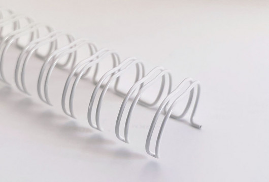 Пружины метал. 32 мм.; 2:1, 20шт./уп., бел. D&Art - фото 2