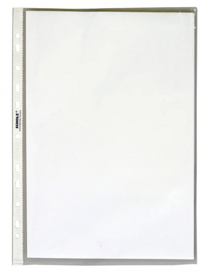 Файл матовый А4+, 50мкм,  верхний разрез, 100шт./уп.  Scholz - фото 3