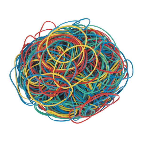 Резинка для денег d=60мм., 500г., цвет ассорт. Axent Delta - фото 5