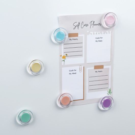 Магніти для магнітних дошок D=30mm 6шт/уп., Pastelini Axent - фото 6