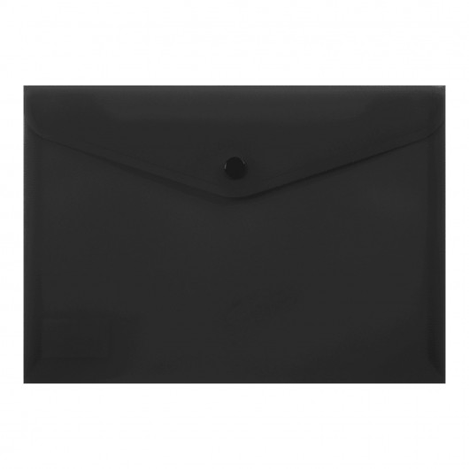 Папка-конверт на кнопке А5, не прозр., черн. BuroMax - фото 4