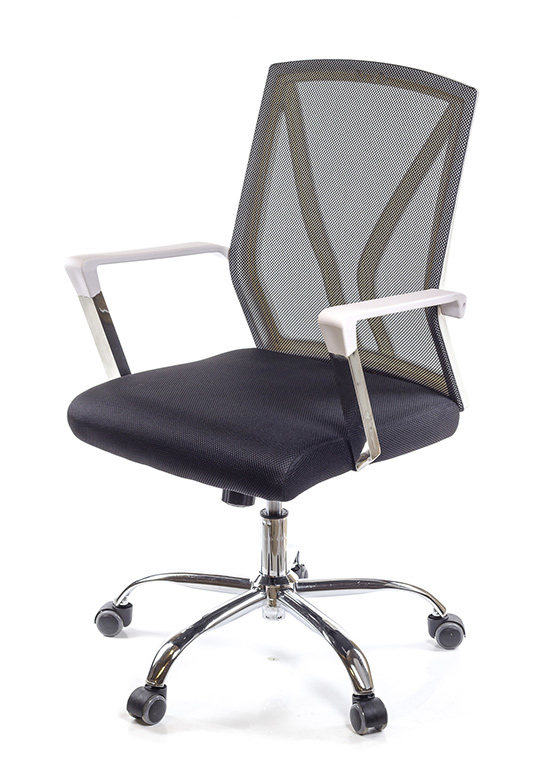 Кресло для персонала Тайм CH TILT, черн. АКЛАС - фото 1