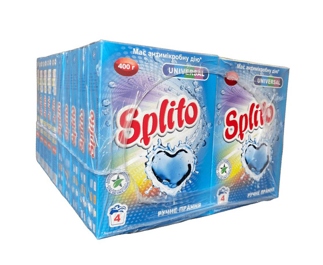 Стиральный порошок универсал для ручной стирки, 400г. Splito - фото 3