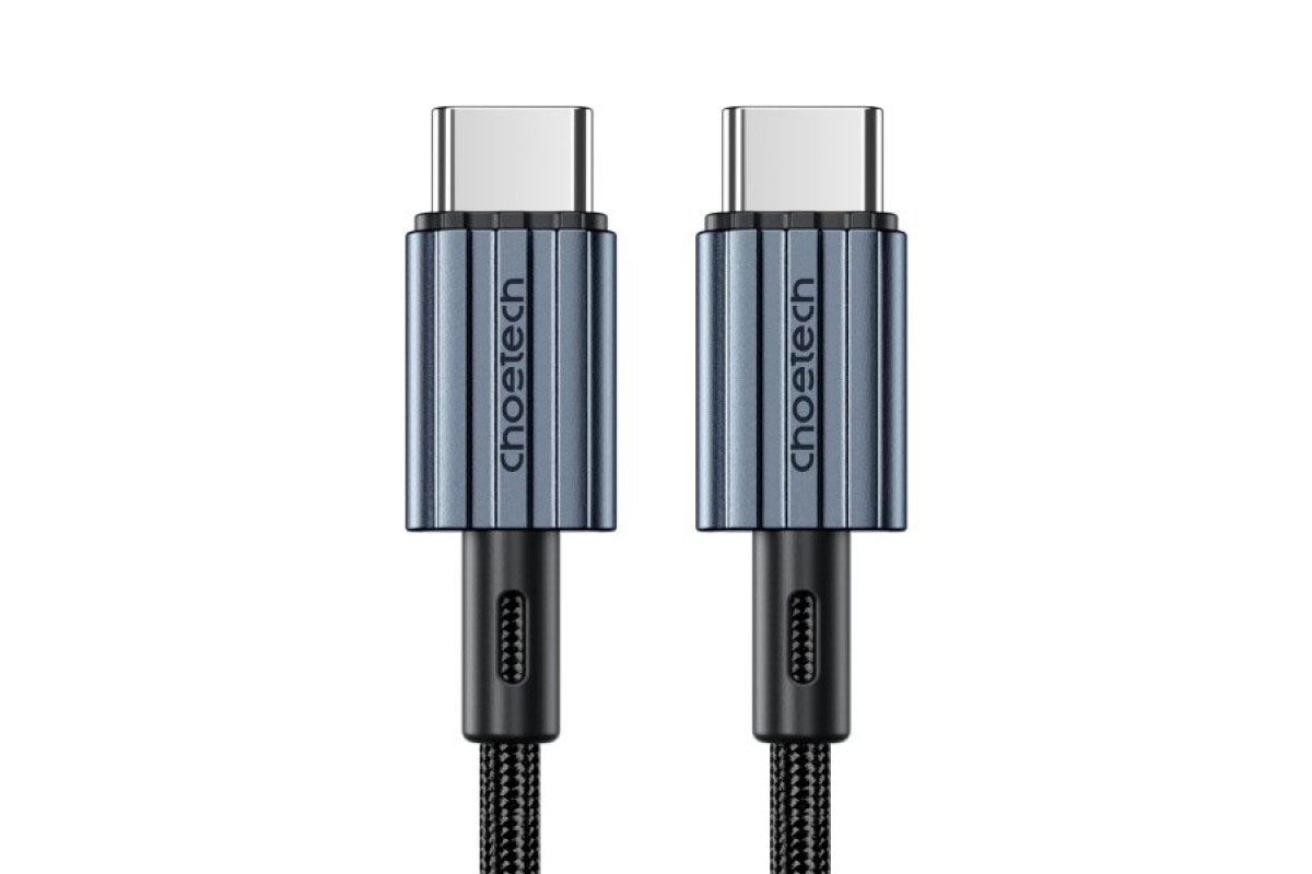Кабель USB Type-C - Type-C, PD 60W, 2,0м., черн. (XCC-1015-BK) CHOETECH - фото 1