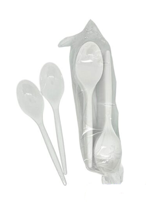 Ложки столові 16,5см., 50шт/уп. біл. Karty — фото 1
