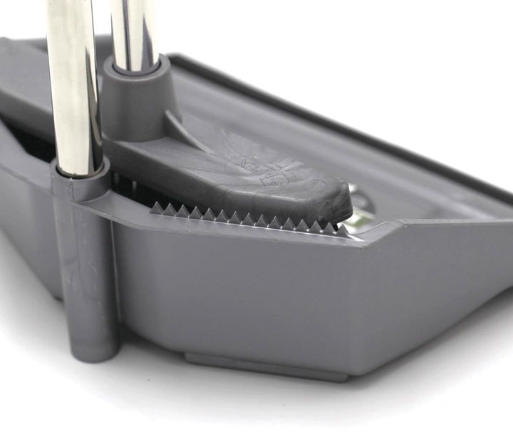 Набор для уборки помещений: щетка с длинной ручкой и совком, мягкий ворс, хром (А11705) Apex - фото 8