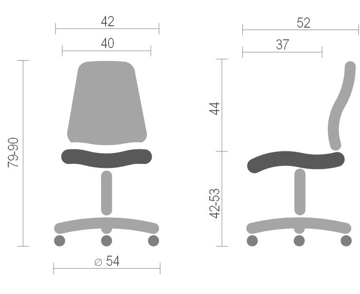 Кресло Детское поворотное Джокей CH PR, розов. АКЛАС - фото 3