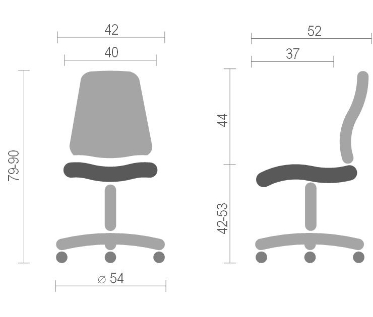 Крісло Дитяче поворотне Джокей CH PR, блакит. АКЛАС - фото 2