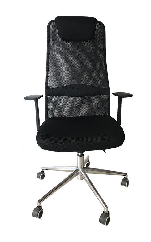 Кресло для персонала Асигару Т CH TILT, сетка , черн. АКЛАС - фото 1