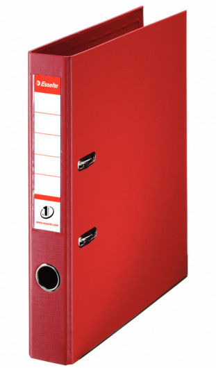 Регистратор 5см. А4 (PP), No.1 Power, красн. Esselte - фото 8