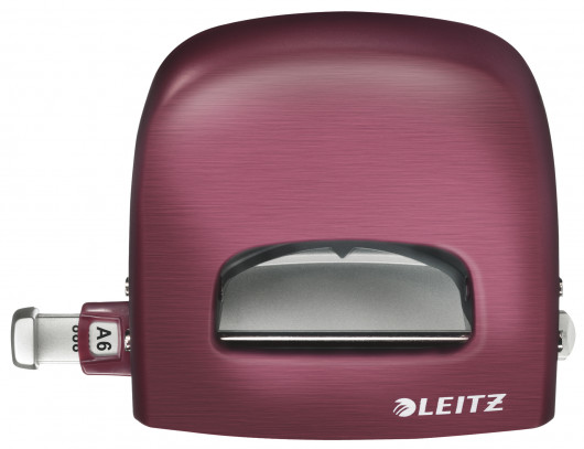 Дырокол на 2 отверстия, до 30 листов NeXXt Style, гранатовый красн. LEITZ - фото 7
