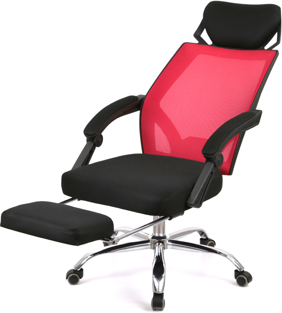 Кресло для персонала Катран CH RL(L), красн. АКЛАС - фото 35