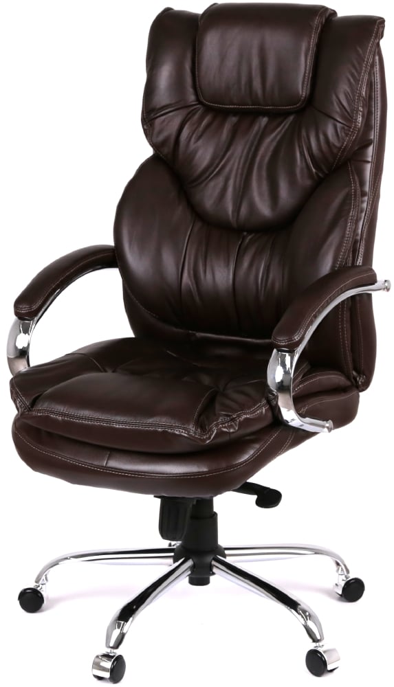 Кресло для руководителя Флорида CH MB, коричн. АКЛАС - фото 25