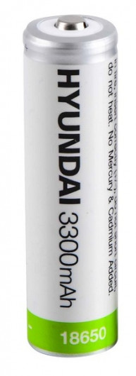 Аккумулятор 18650 Li-ion, ёмкость 3300 мАч. HYUNDAI - фото 3