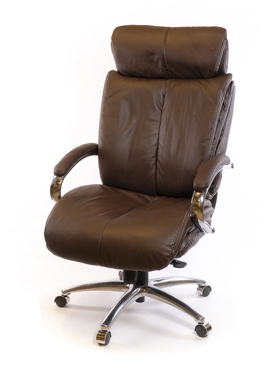 Крісло для керівника Аризона Soft CH MB, коричн. АКЛАС - фото 1