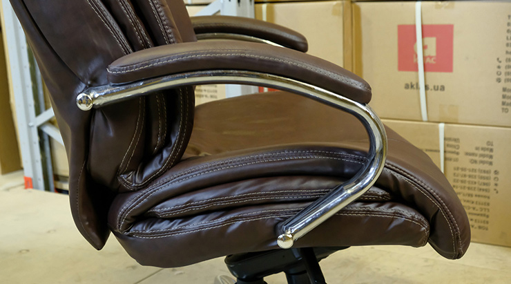 Крісло для керівника Аризона Soft CH MB, коричн. АКЛАС - фото 5