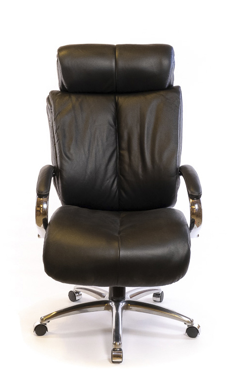 Кресло для руководителя Аризона Soft CH MB, черн. АКЛАС - фото 2