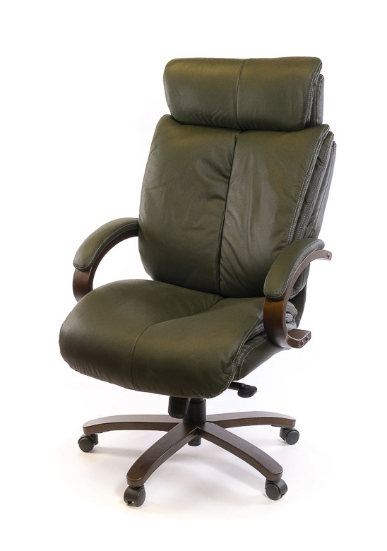 Кресло для руководителя Аризона Soft EX MB, зелен. АКЛАС - фото 1
