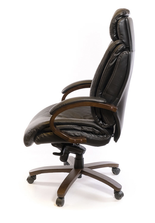 Кресло для руководителя Аризона Soft EX MB, черн. АКЛАС - фото 3