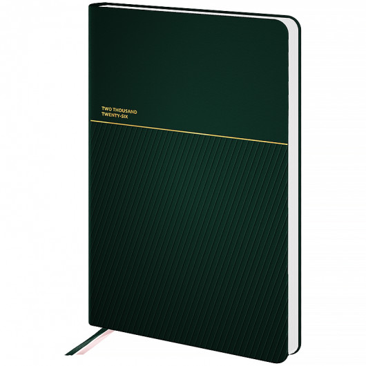 Щоденник 2026 Partner Traces, 145*210, темно-зелений Axent — фото 4