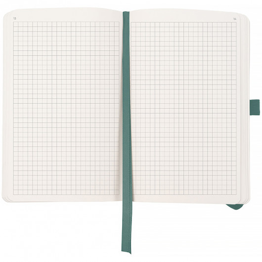 Еженедельник 2026 Partner Soft Skin,125*195мм, серо-лазурный Axent - фото 7