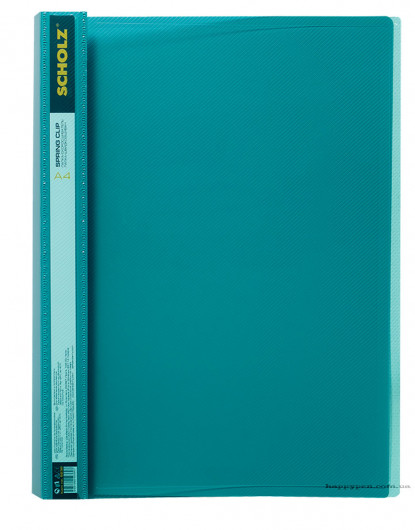 Папка со скоросшивателем 20мм., прозрачный верх, ассорт. Scholz - фото 6