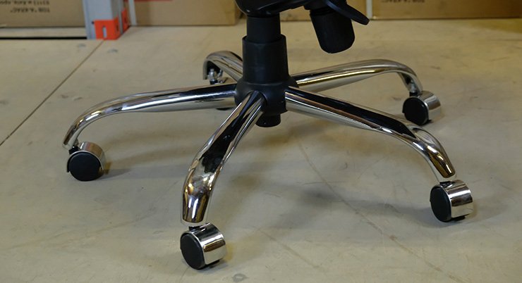 Кресло для руководителя Бадалона CH MB (Кожа LC-F), беж. АКЛАС - фото 2