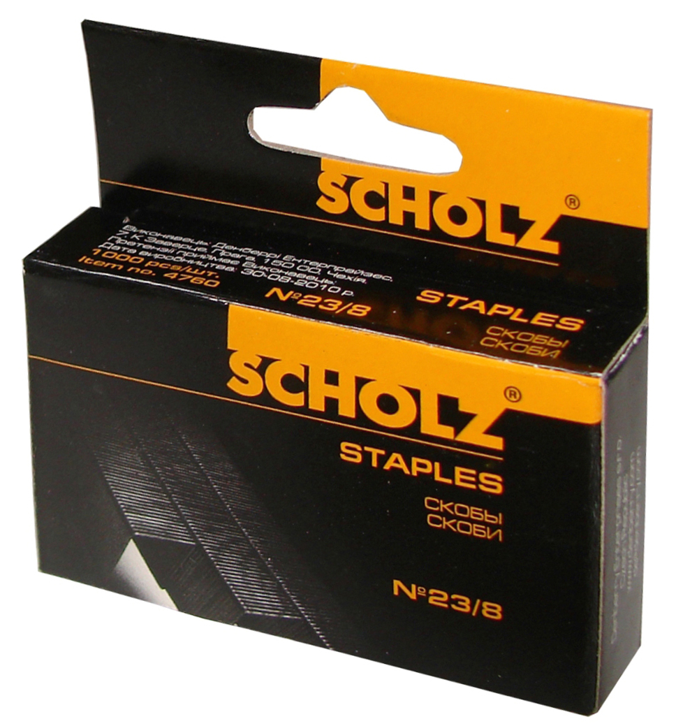 Скоби для степлера 23/8 (1000шт.) Scholz — фото 5