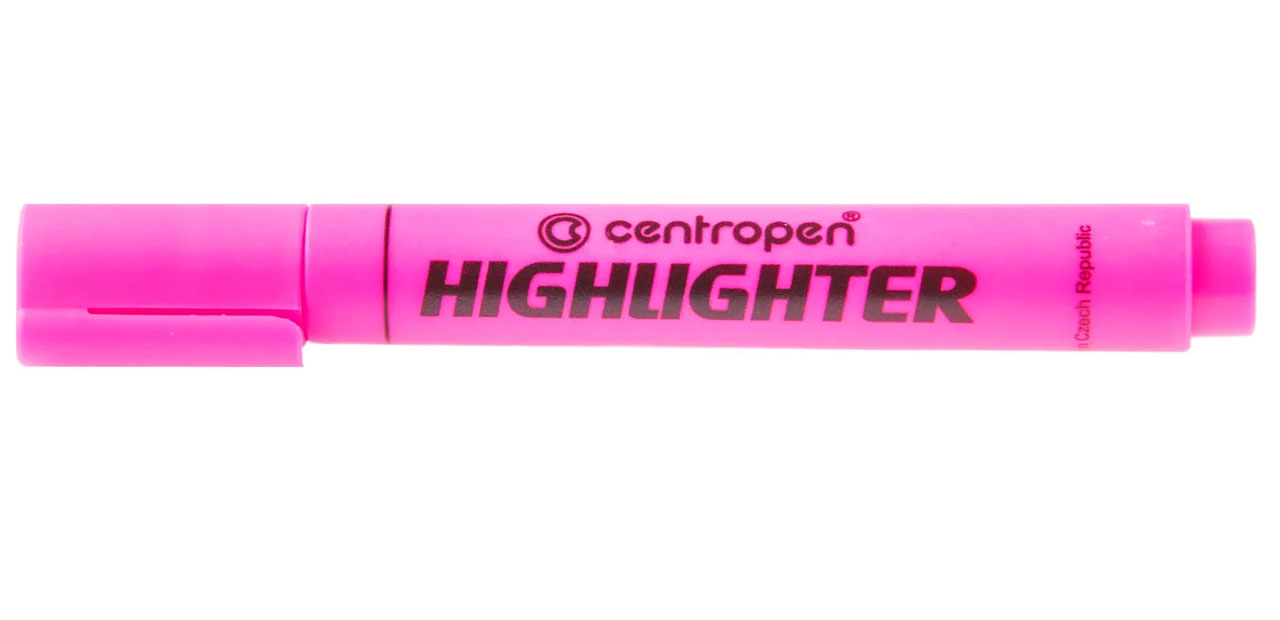 Маркер текстовый Fax 8852, 1-4,6мм., розов. Centropen - фото 7