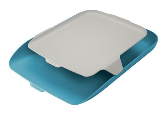 Лоток горизонтальный Leitz Cosy з органайзером, син. LEITZ - фото 7