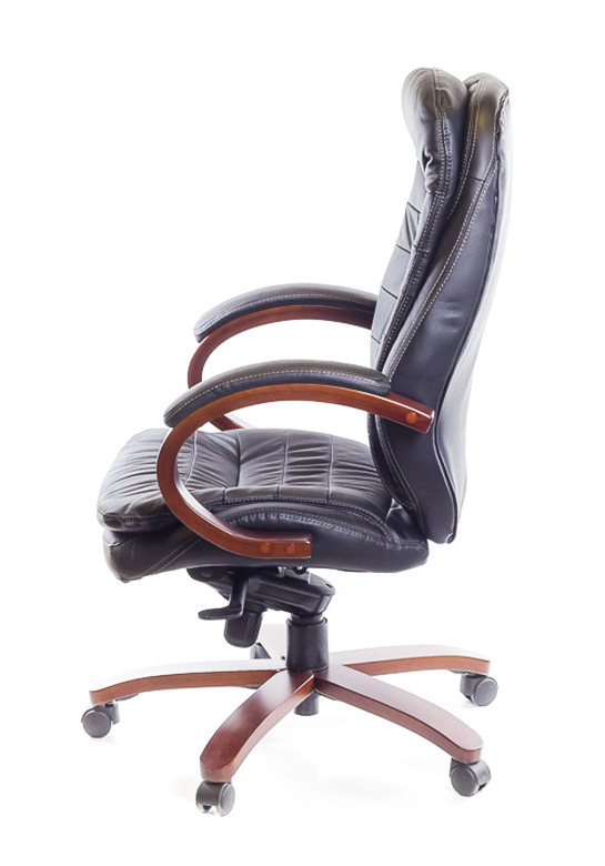 Крісло для керівника Валенсія EX MB, чорн. АКЛАС - фото 1