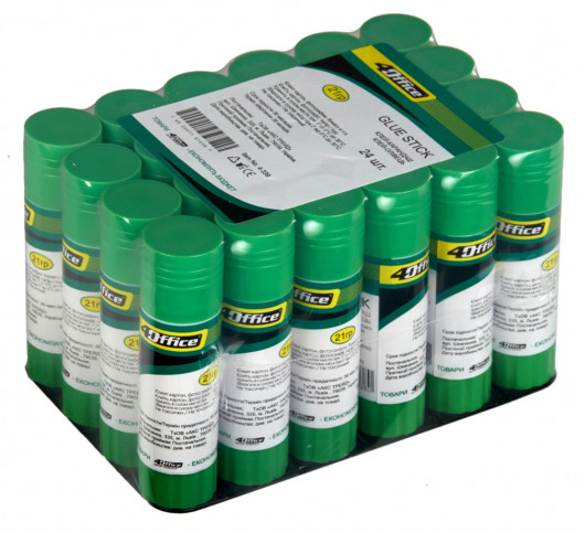Клей-карандаш PVA, 21г. 4Office - фото 3