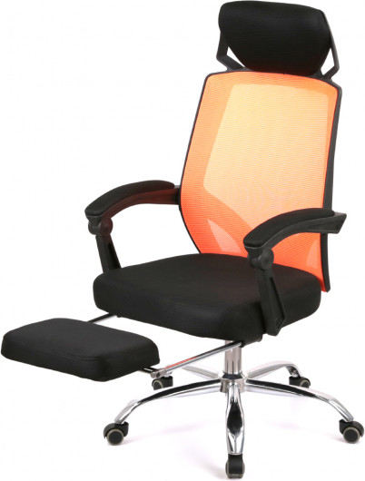 Кресло для персонала Катран CH RL(L), оранж. АКЛАС - фото 35