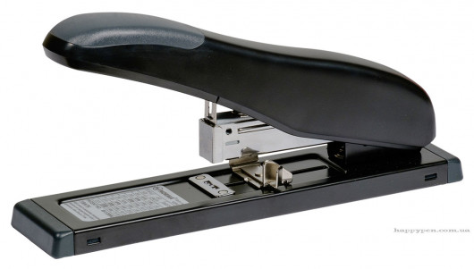 Степлер банковский 23/6-23/13 от 30 до 100л. чорн. NORMA — фото 2