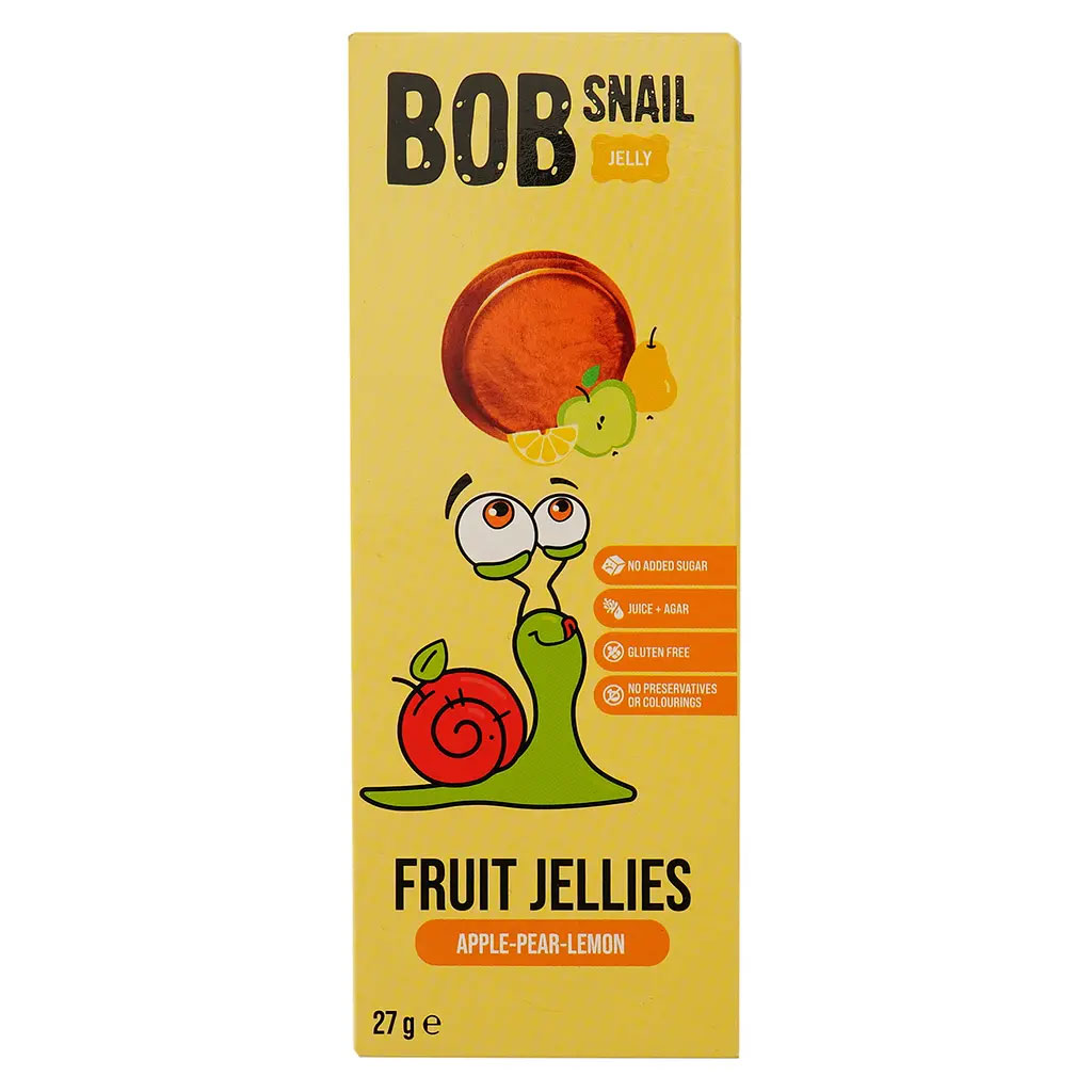 Мармелад натуральный фруктовый Яблоко-Груша-Лимон 