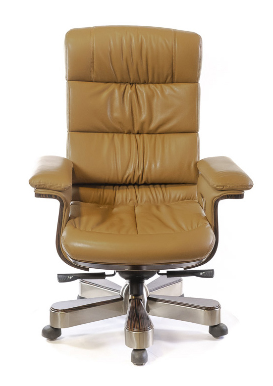 Кресло для руководителя Вудлес EX MB, беж. АКЛАС - фото 1