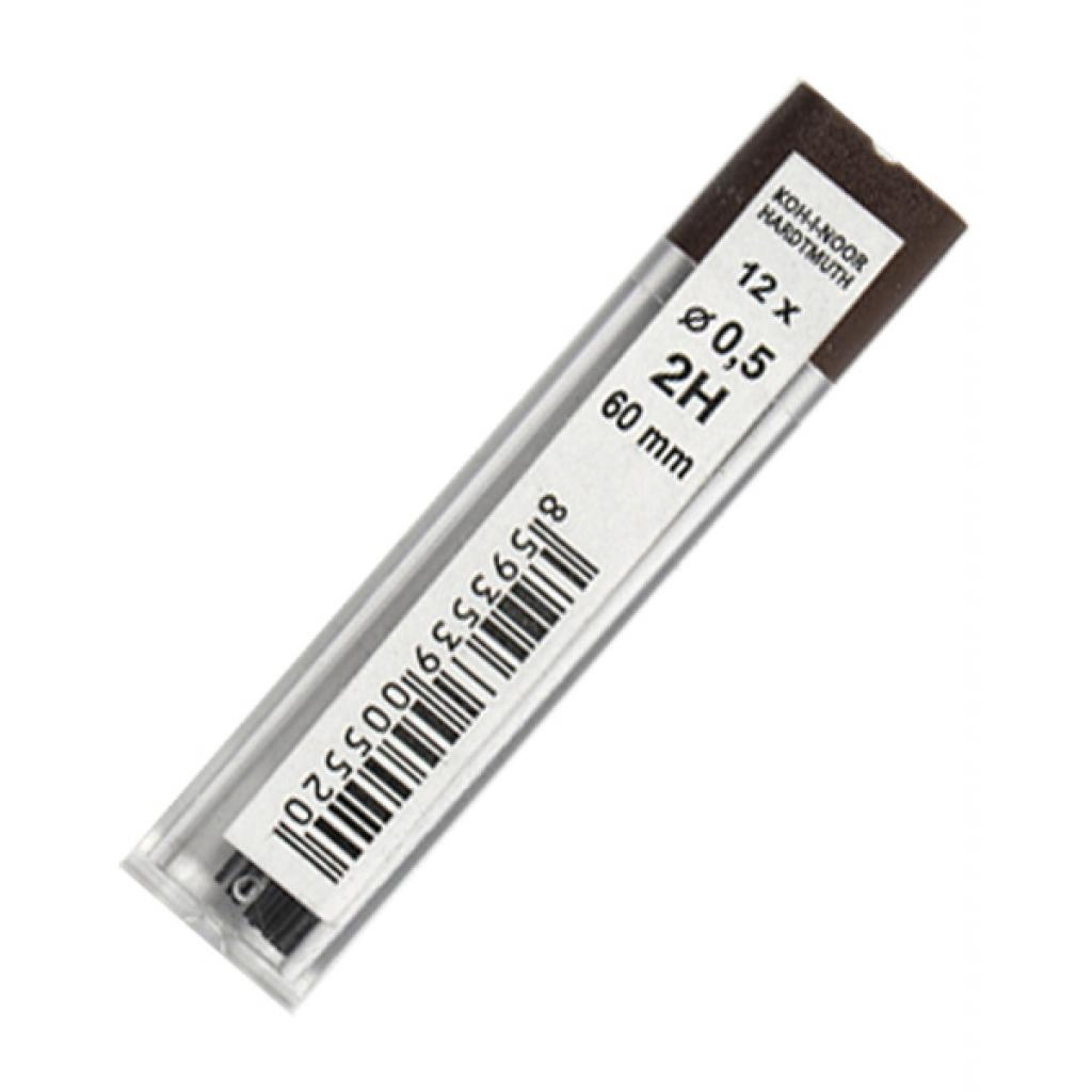 Грифели для автоматического карандаша 0,5мм., 2H Bohemia Works Koh-i-noor - фото 3