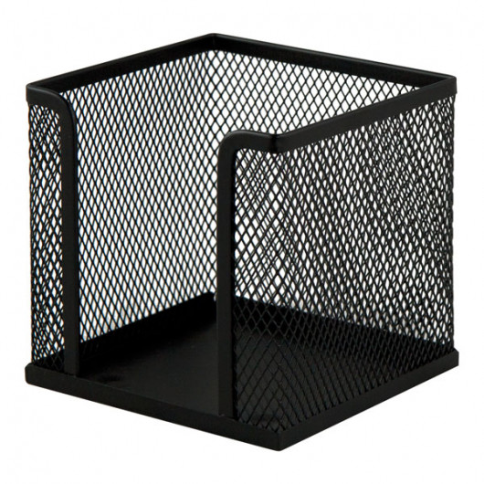 Підставка для блоку паперу 9*9*9см, металева 2112, чорн. Axent — фото 3
