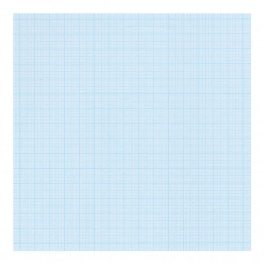 Бумага миллиметровая, масштабно-координатная чертежная 640мм.*10м., 70г/м2., без втулки, голуб. BuroMax - фото 5