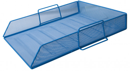 Лоток горизонтальний металевий, син. BuroMax — фото 3