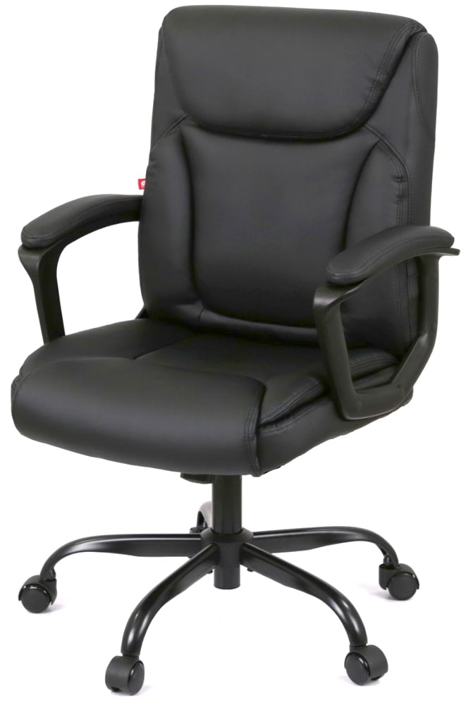 Кресло Ливар TILT 10002M (PU Black) черный АКЛАС - фото 5